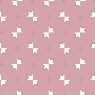 Geometrik şekilli kusursuz desen vektör çizimi