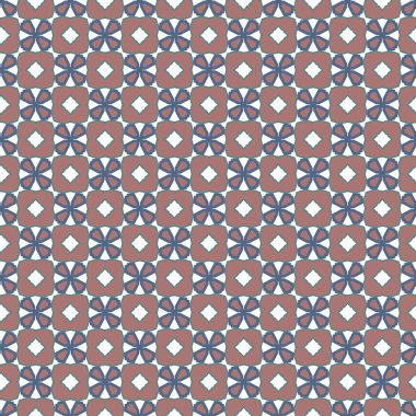 Modern geometrik vektör tasarımı, kusursuz desen çizimi