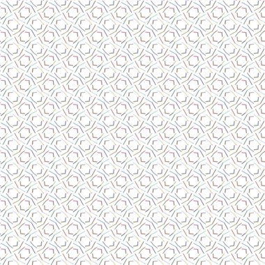 Modern geometrik vektör tasarımı, kusursuz desen çizimi