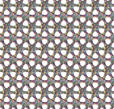 Modern geometrik vektör tasarımı, kusursuz desen çizimi