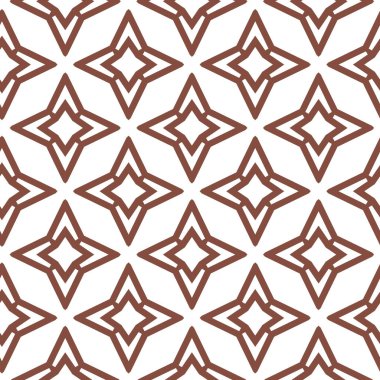 Modern geometrik vektör tasarımı, kusursuz desen çizimi