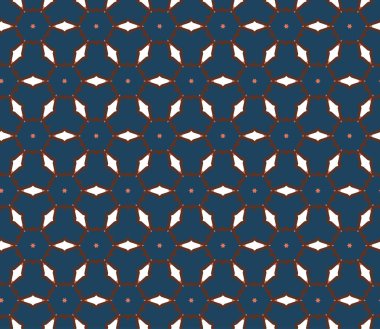 Modern geometrik vektör tasarımı, kusursuz desen çizimi