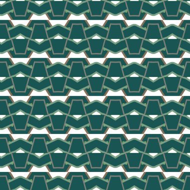 Modern geometrik vektör tasarımı, kusursuz desen çizimi