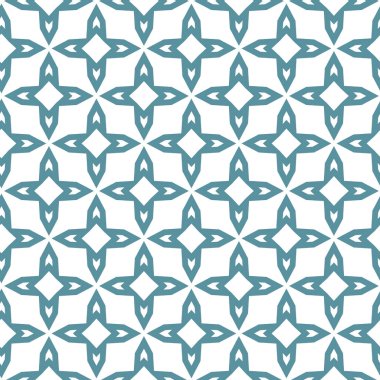 Geometrik şekilli kusursuz desen vektör çizimi