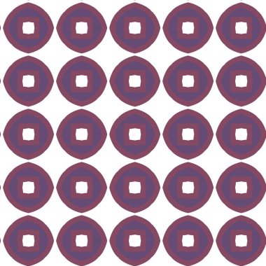 Geometrik şekilli kusursuz desen vektör çizimi