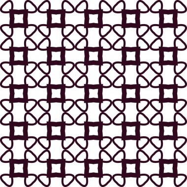 Modern geometrik vektör tasarımı, kusursuz desen çizimi