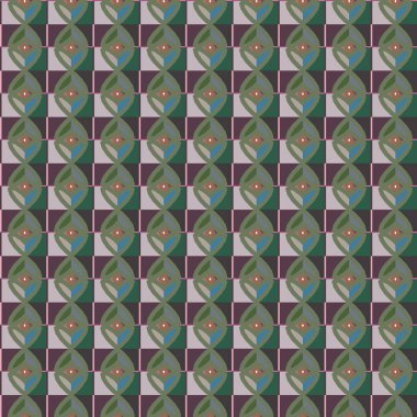 Modern geometrik vektör tasarımı, kusursuz desen çizimi