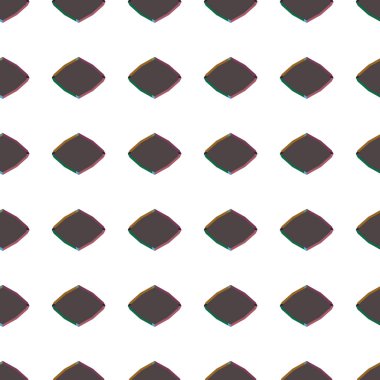 Modern geometrik vektör tasarımı, kusursuz desen çizimi