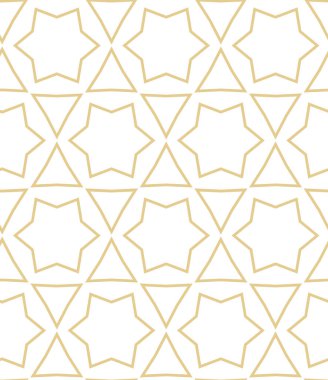 Geometrik şekilli kusursuz desen vektör çizimi