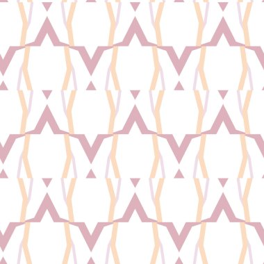 Modern geometrik vektör tasarımı, kusursuz desen çizimi