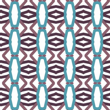 Modern geometrik vektör tasarımı, kusursuz desen çizimi