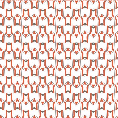 Geometrik şekilli kusursuz desen vektör çizimi