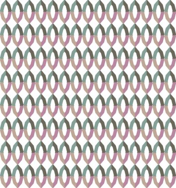 Modern geometrik vektör tasarımı, kusursuz desen çizimi