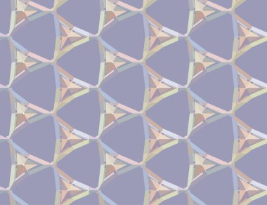 Modern geometrik vektör tasarımı, kusursuz desen çizimi