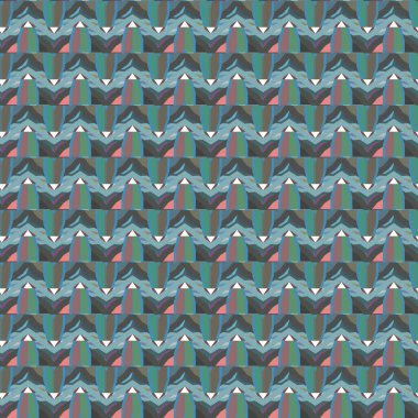 Modern geometrik vektör tasarımı, kusursuz desen çizimi