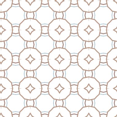 Geometrik şekilli kusursuz desen vektör çizimi