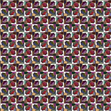 modern geometrik vektör tasarımı, kusursuz desen 