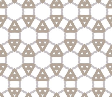 Geometrik şekilli kusursuz desen vektör çizimi
