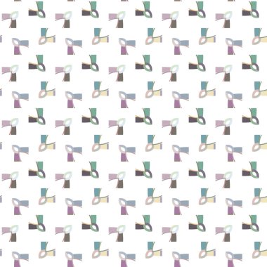 Geometrik şekilli kusursuz desen vektör çizimi