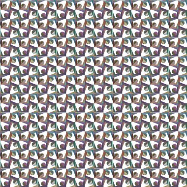 Modern geometrik vektör tasarımı, kusursuz desen çizimi