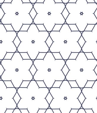 Modern geometrik vektör tasarımı, kusursuz desen çizimi