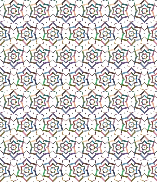 Nowoczesny Projekt Wektora Geometrycznego Bezszwowy Wzór — Wektor stockowy