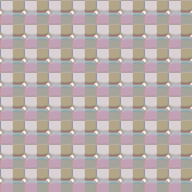 Modern geometrik vektör tasarımı, kusursuz desen çizimi