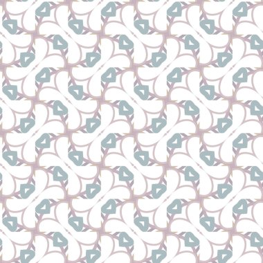 Geometrik şekilli kusursuz desen vektör çizimi