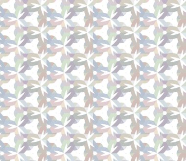 Modern geometrik vektör tasarımı, kusursuz desen çizimi