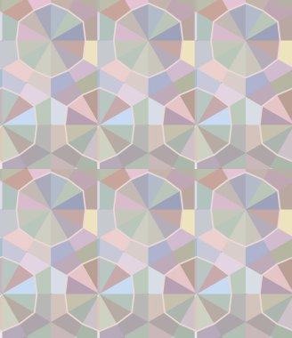 Modern geometrik vektör tasarımı, kusursuz desen çizimi