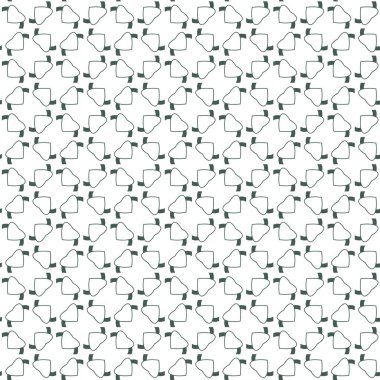 Geometrik şekilli kusursuz desen vektör çizimi