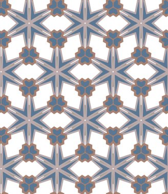 Modern geometrik vektör tasarımı, kusursuz desen çizimi