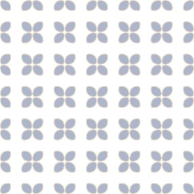 Geometrik şekilli kusursuz desen vektör çizimi