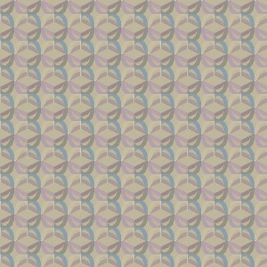 Modern geometrik vektör tasarımı, kusursuz desen çizimi