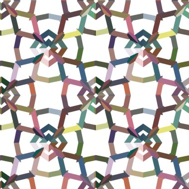 modern geometrik vektör tasarımı, kusursuz desen 