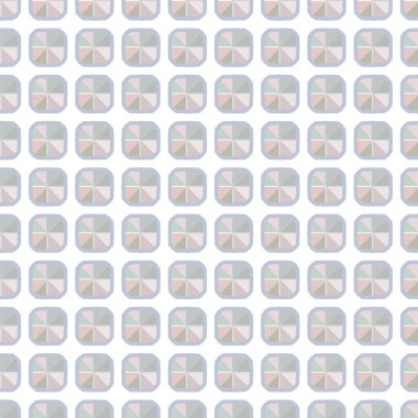 Geometrik şekilli kusursuz desen vektör çizimi