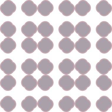 Geometrik şekilli kusursuz desen vektör çizimi