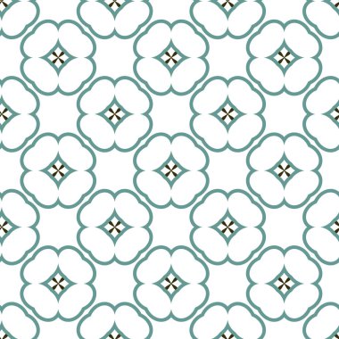 Modern geometrik vektör tasarımı, kusursuz desen çizimi