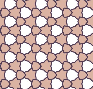 Geometrik şekilli kusursuz desen vektör çizimi