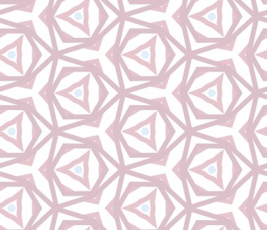 Geometrik şekilli kusursuz desen vektör çizimi