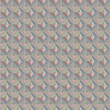 Geometrik şekilli kusursuz desen vektör çizimi