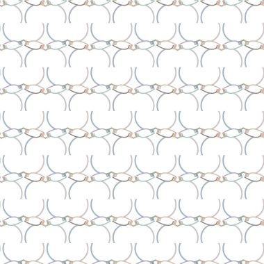 Geometrik şekilli kusursuz desen vektör çizimi