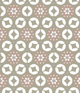 Geometrik şekilli kusursuz desen vektör çizimi