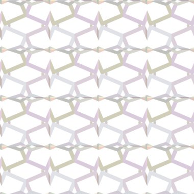 Geometrik şekilli kusursuz desen vektör çizimi