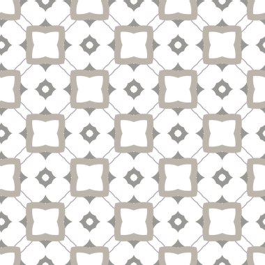 Geometrik şekilli kusursuz desen vektör çizimi