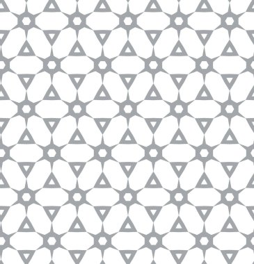 Geometrik şekilli kusursuz desen vektör çizimi