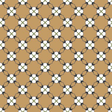 Modern geometrik vektör tasarımı, kusursuz desen çizimi