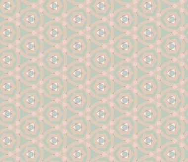 Modern geometrik vektör tasarımı, kusursuz desen çizimi