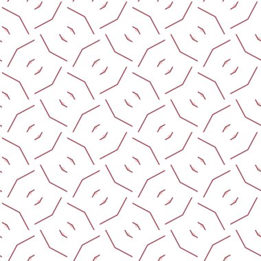 Modern geometrik vektör tasarımı, kusursuz desen çizimi