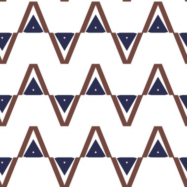 Modern geometrik vektör tasarımı, kusursuz desen çizimi